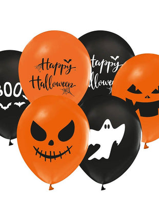 Halloween - Balloons - 8 pieces - 30 cm