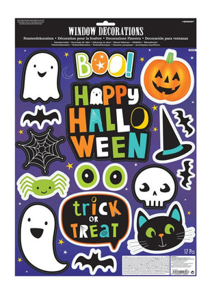 Halloween Friends - Window Stickers