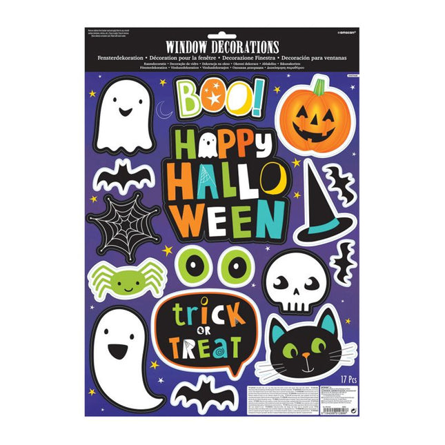 Halloween Friends - Raamstickers