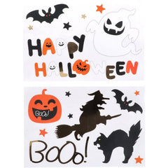 Halloween Raamstickers - 18 stickers