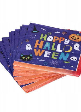 Halloween Friends - Napkins - 16 pieces - 33 x 33 cm