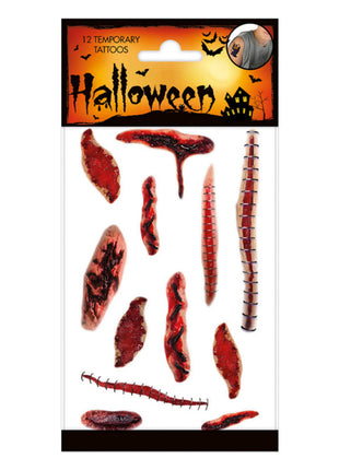 Halloween - Tattoos wounds