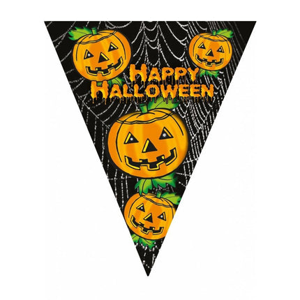 Happy Halloween - Vlaggenlijn - 4,5 meter