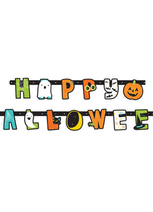 Halloween Friends Letter Garland - 190 cm