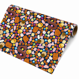Sinterklaas inpakpapier Pepernoten - 250 x 46,5 cm