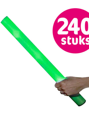 240x LED Foam stick - groen