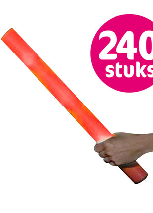 240x LED Foam stick - oranje