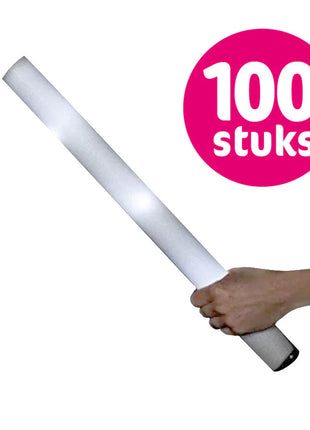 Led Foam white 100 stuks