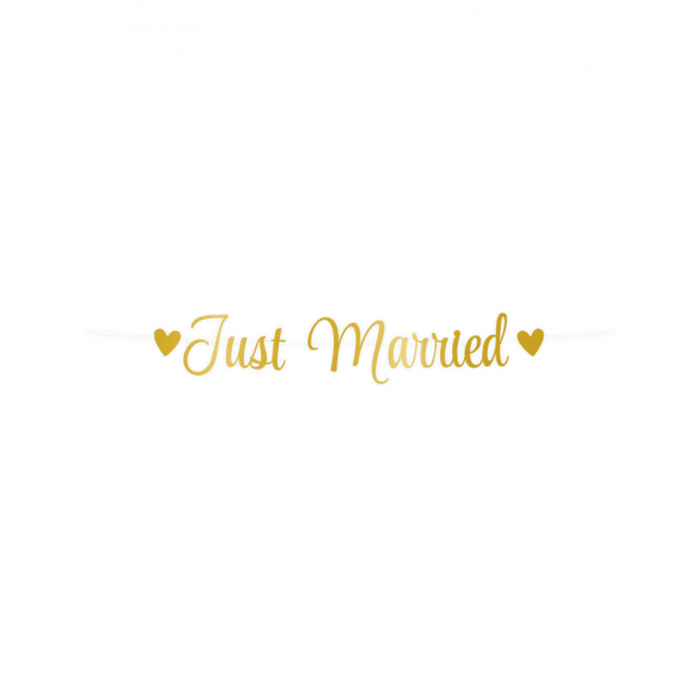 Just Married letterslinger - 3 meter