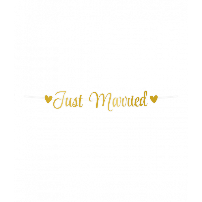 Just Married letterslinger - 3 meter