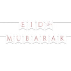 Letterslinger - Eid Mubarak - roségoud
