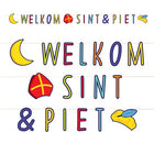 Welkom Sint & Piet - Letterslinger - 3 meter - basic