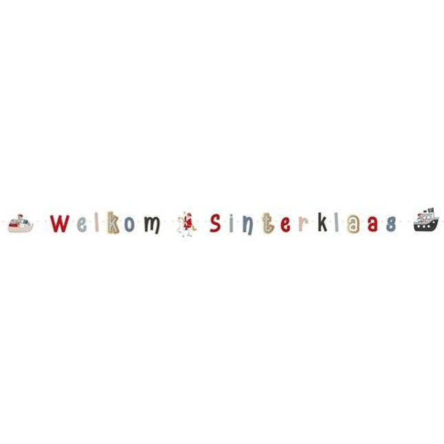 Sint & Co "Welkom Sinterklaas" letterslinger