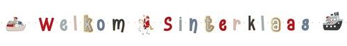 Sint & Co "Welkom Sinterklaas" letterslinger