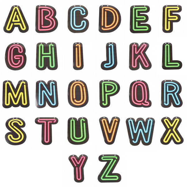 Neon Letters - 24 cm