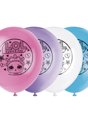 LOL balloons - 8 pieces - 30 cm