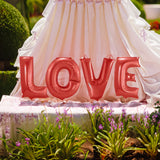 Folieballon - 40 cm - Love - rood