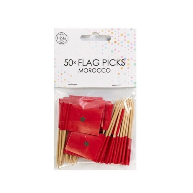 Marokko Cocktailprikkers - 50 stuks