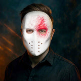 Masker ijs hockey horror