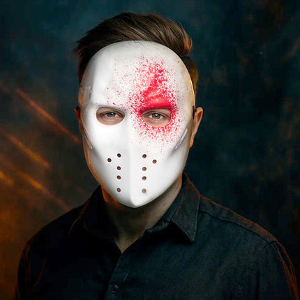 Masker ijs hockey horror