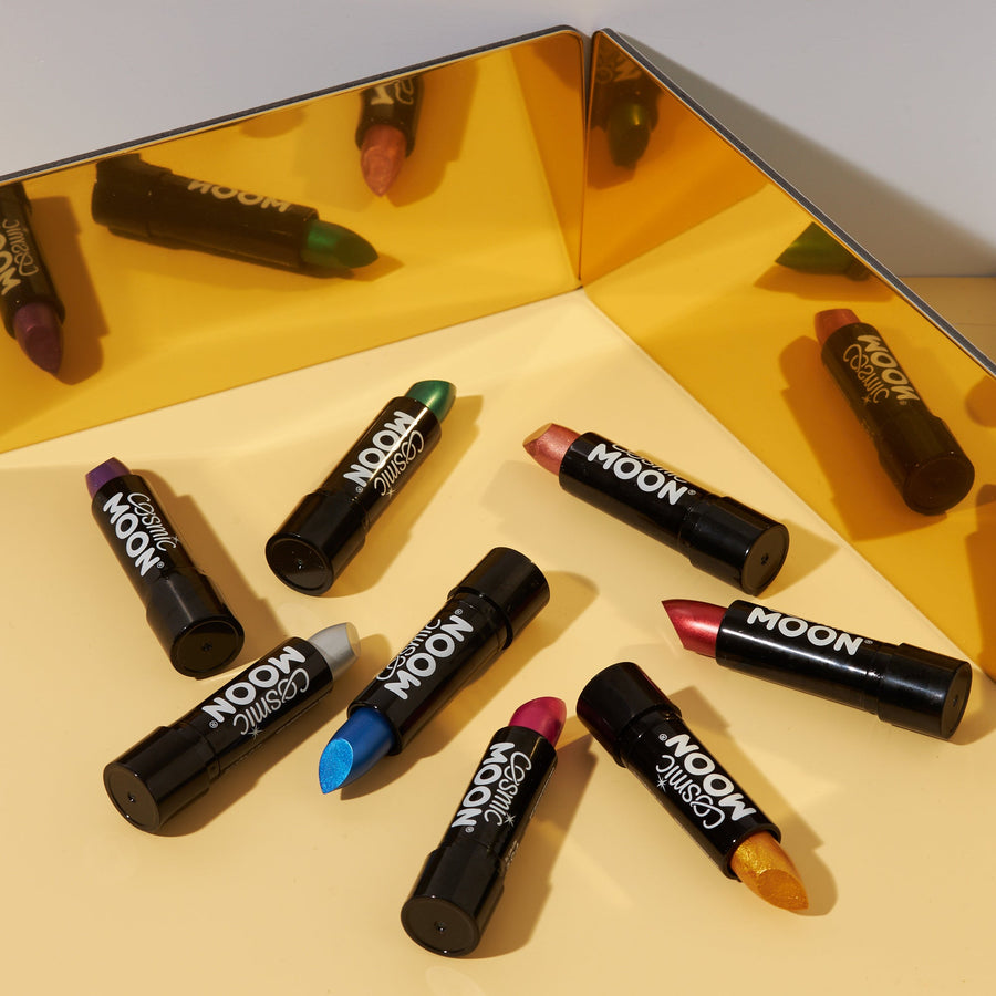 Moon Creations Metallic Lipstick — productreeks en toepassing
