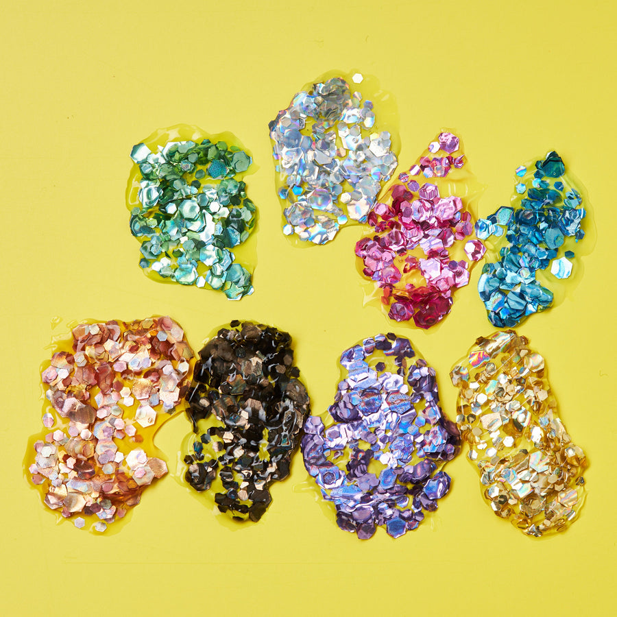 Moon Creations Holographic Chunky Glitter Gel — productreeks en toepassing