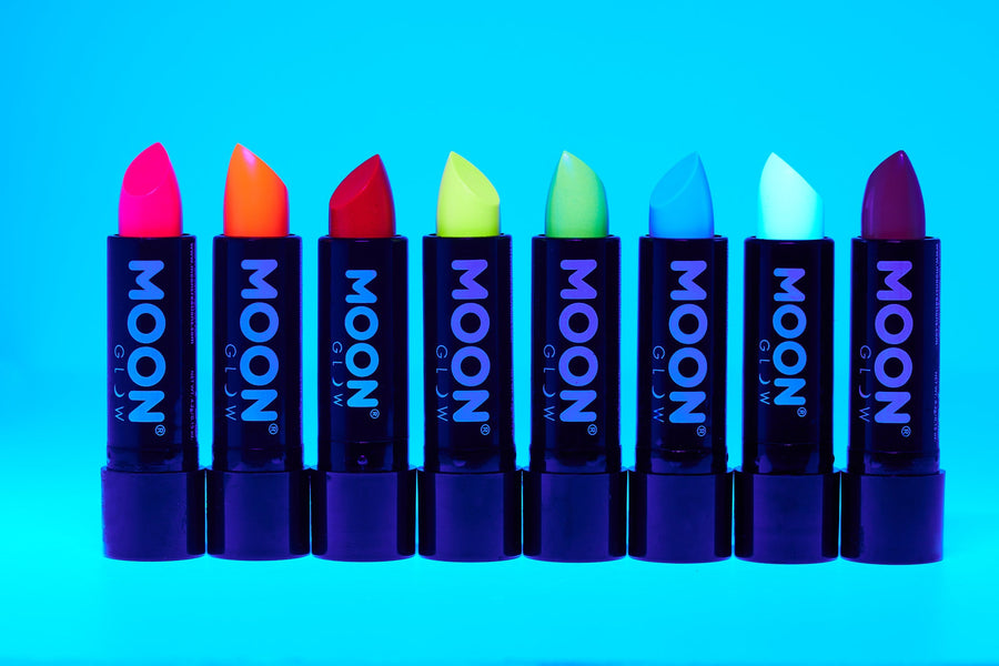 Moon Creations Neon UV Lipstick — productreeks en toepassing
