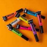 Moon Creations Neon UV Hair Streaks — productreeks en toepassing