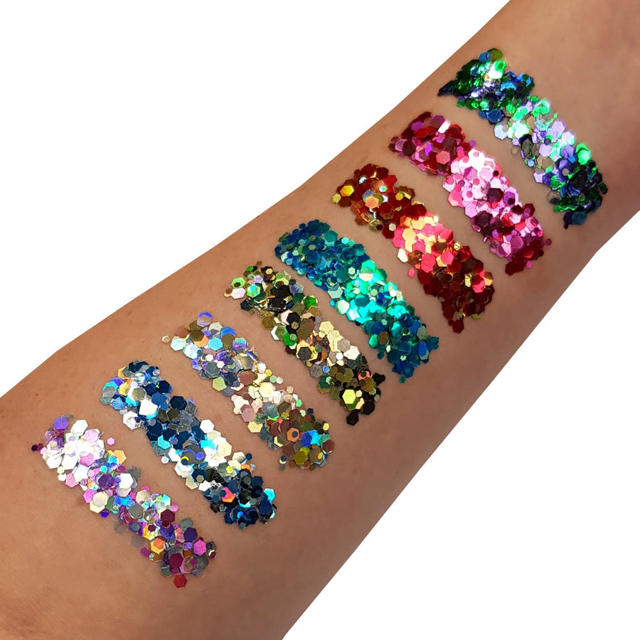 Moon Creations Mystic Chunky Glitter Gel — productreeks en toepassing