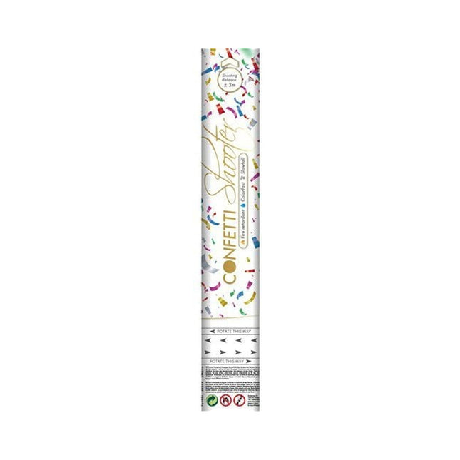 Confetti shooter - 30 cm - multi color