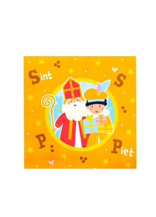 Sinterklaas-Servietten – 16 Stück