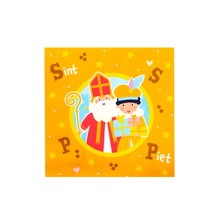 Sinterklaas servetten - 16 stuks