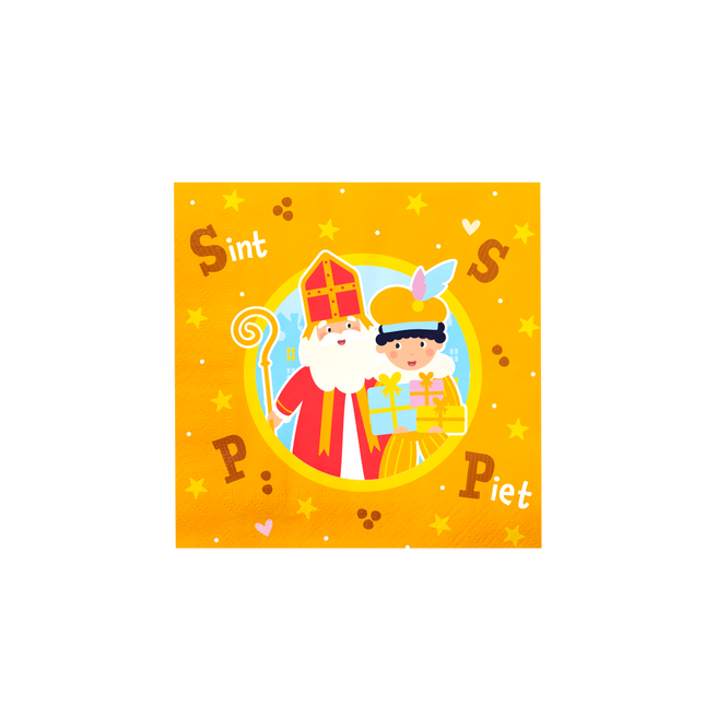Sinterklaas servetten - 16 stuks