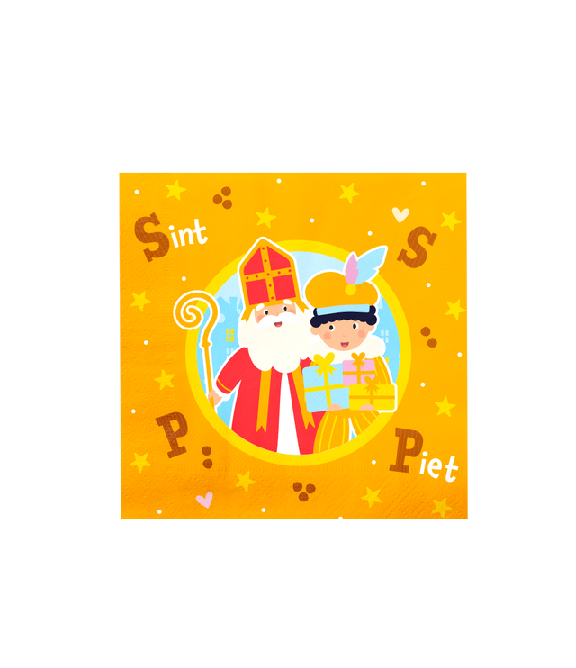 Sinterklaas servetten - 16 stuks