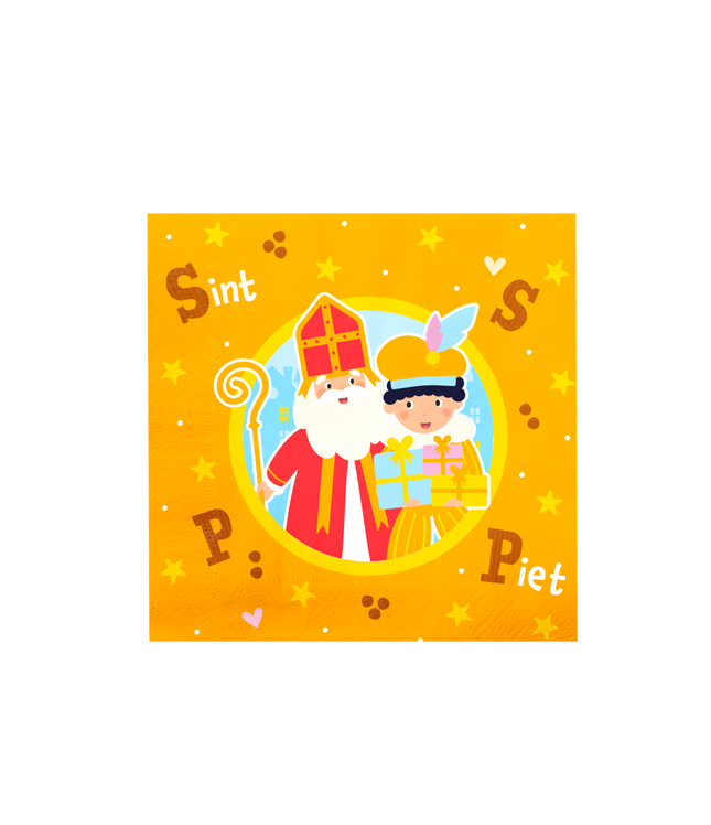 Sinterklaas servetten - 16 stuks