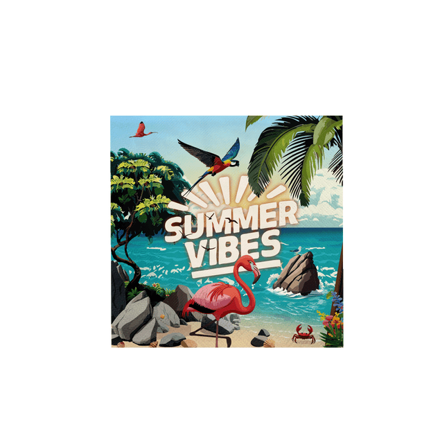 Summer Vibes servetten - 16 stuks