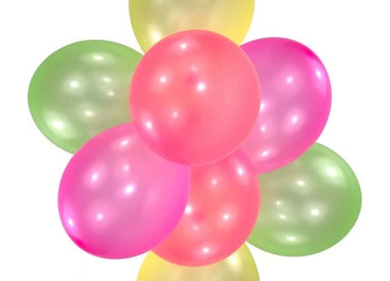Ballonnen neon gekleurd - 10 stuks - 30 cm
