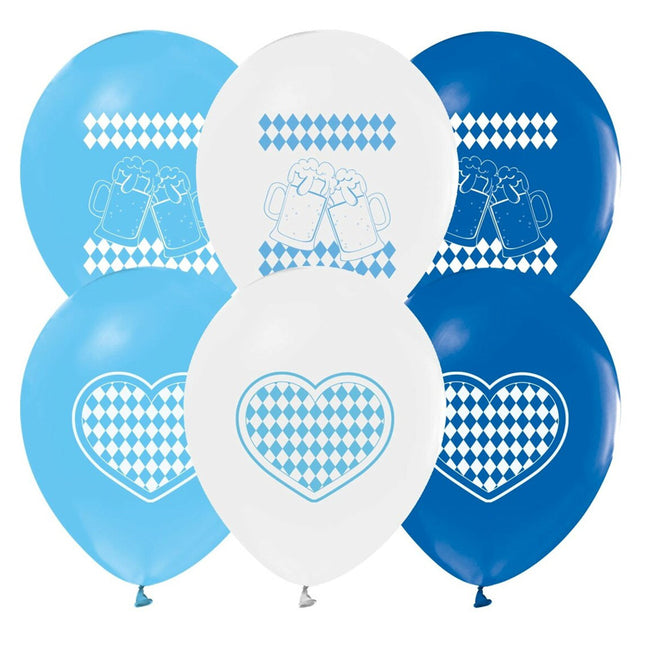 Oktoberfest Ballonnen - 8 stuks - 30 cm