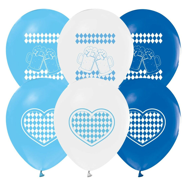 Oktoberfest Ballonnen - 8 stuks - 30 cm