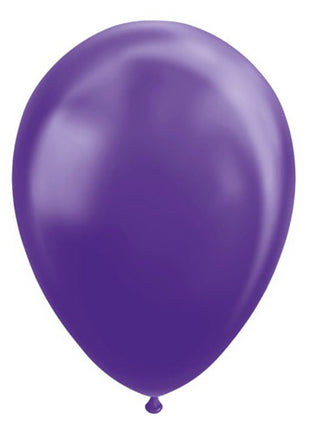 Balloons - 10 pieces - 30 cm - Purple metallic