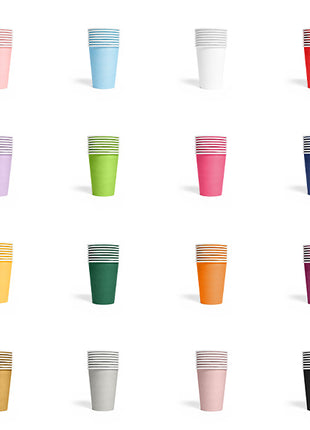 Paper cups FSC - 8 pieces - 210 ml