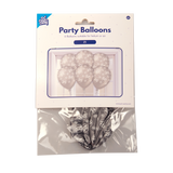 25 jaar getrouwd Ballonnen - 6 stuks - 30 cm