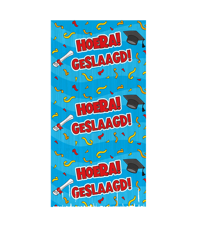 Geslaagd foliegordijn - 200 x 100 cm - cartoon