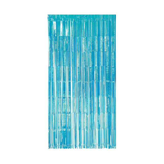Foliegordijn - 200 x 100 cm - licht blauw