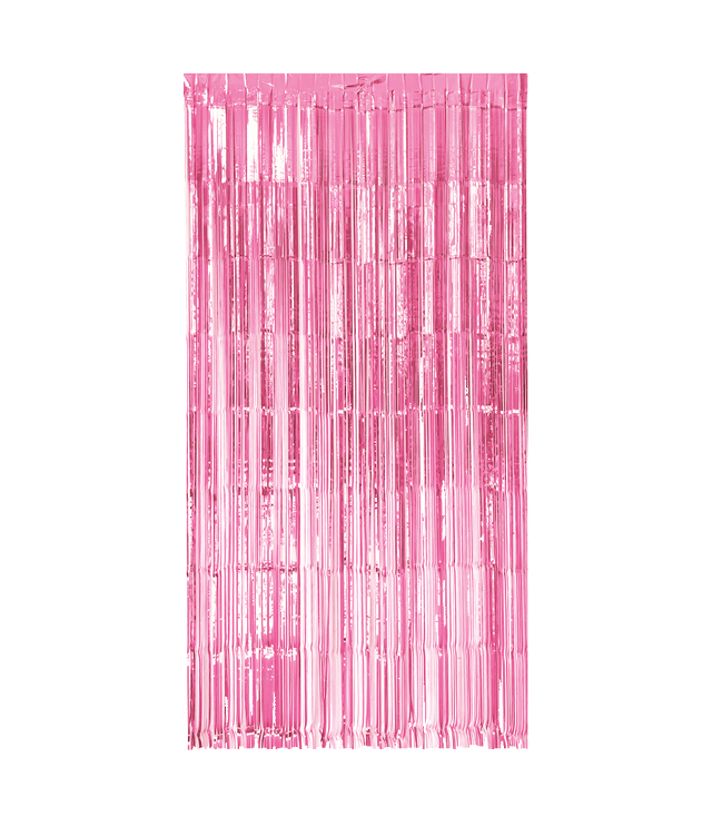 Foliegordijn - 200 x 100 cm - roze
