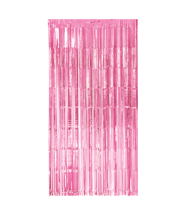 Foliegordijn - 200 x 100 cm - roze