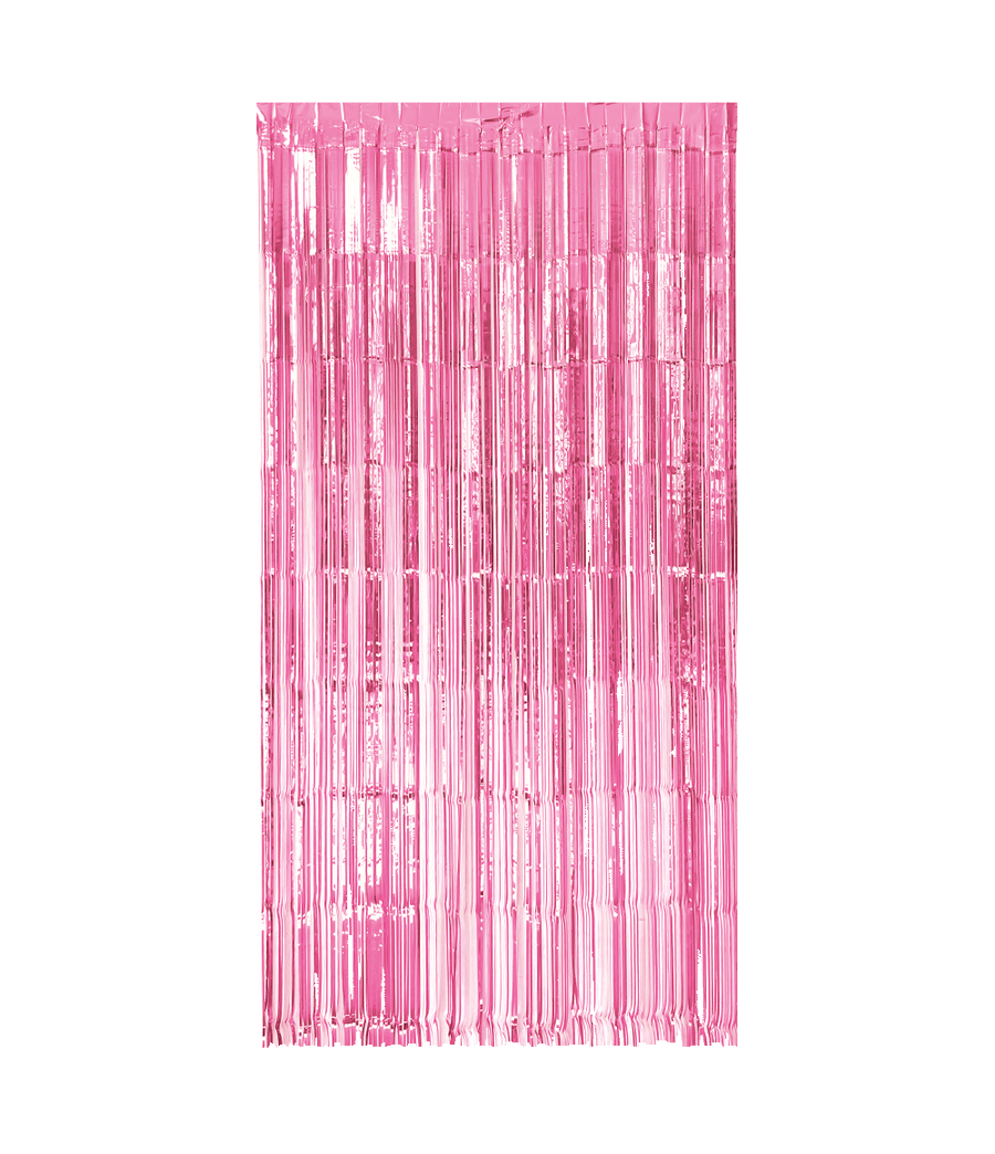 Foliegordijn - 200 x 100 cm - roze
