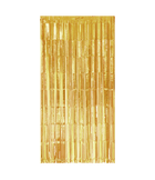 Foil curtain - 200 x 100 cm - gold