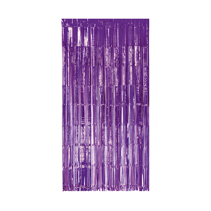 Foliegordijn - 200 x 100 cm - paars