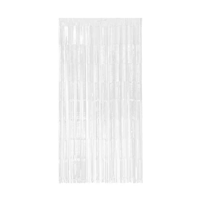 Foliegordijn - 200 x 100 cm - wit